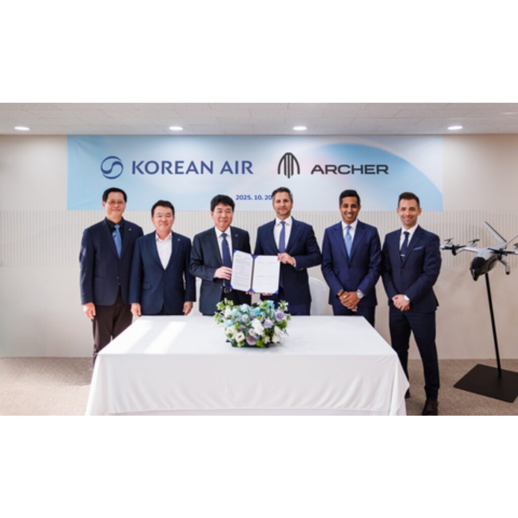 Korea Becomes Hub for Archer Aviation Midnight eVTOL Fleet via Korean Air Partnership, What You Need to Know