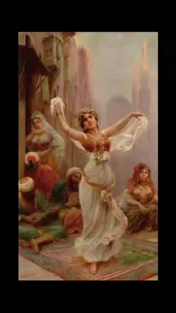 " the Zyrid Dance "" is a dance created by a Zyrid Berber princess in the places of Granada in 1075, preserved by the Berbers of Algeria . Archived in the Andalusi center in Telmcen