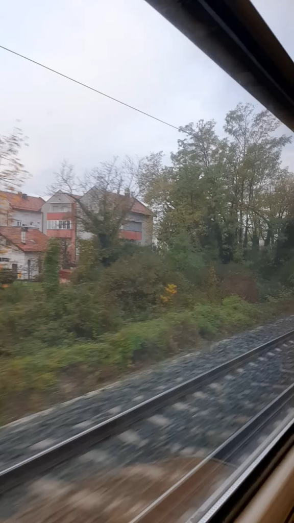 HŽ Sprinter through Zagreb