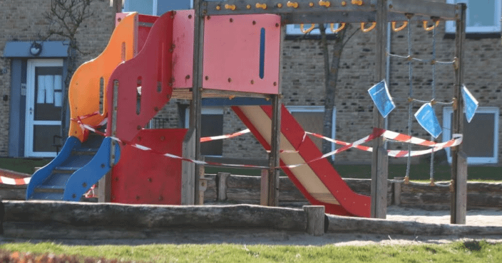Syrian man raping little girl in playground