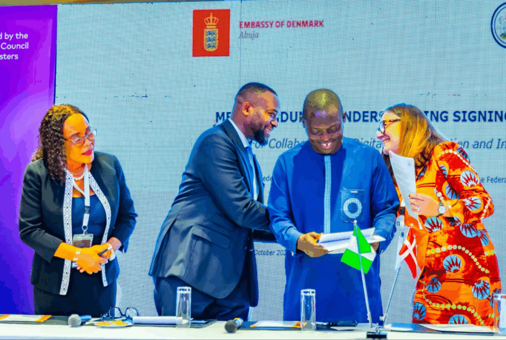 Nigeria and Denmark Sign MoU to Strengthen Digital Cooperation Nigeria and Denmark Sign MoU to Strengthen Digital Cooperation