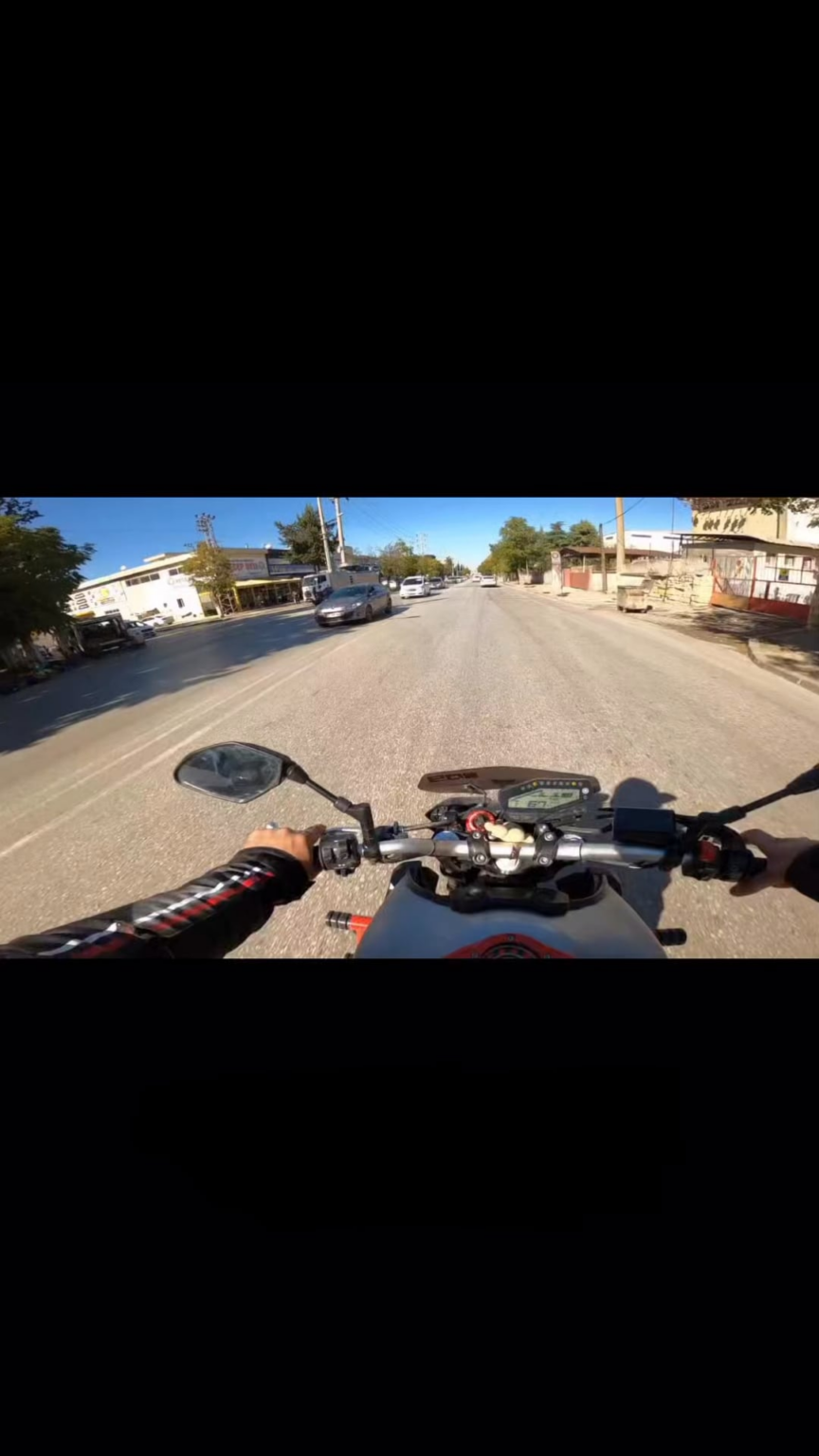 In Gaziantep, Police Driven Over a Biker and an Accident Occurred.