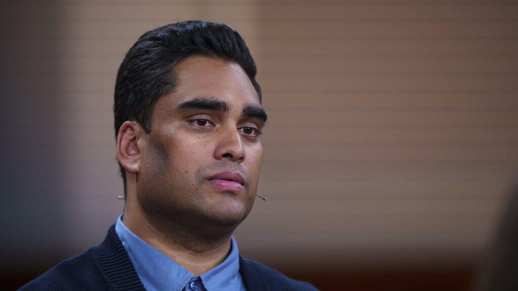Party leader rages at journalist at his home - but praises demo in front of Prime Minister's