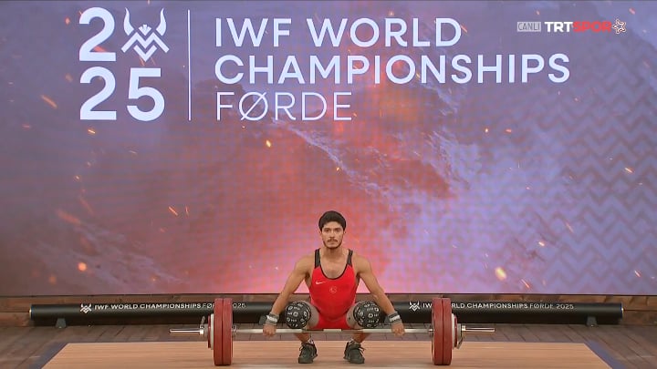 National Weightlifting Muhammad Furkan Ozbek became the world champion.