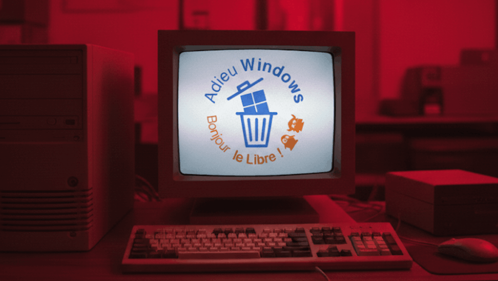 “Hello free!” : 12 days from the end of Windows 10, unprecedented French mobilization saves PCs with Linux “Hello free!” : 12 days from the end of Windows 10, unprecedented French mobilization saves PCs with Linux