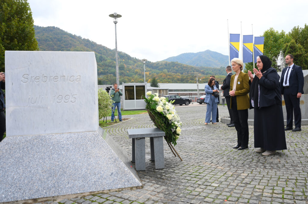 Ursula von der Leyen Srebrenica
