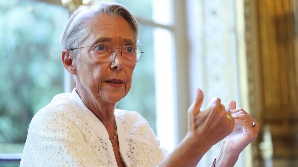 Élisabeth Borne in favor of a “suspension” of her pension reform Élisabeth Borne in favor of a “suspension” of her pension reform