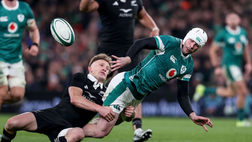 All Blacks v Ireland: Wing Mack Hansen out of Chicago test