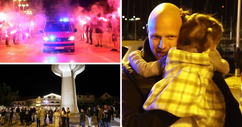 PHOTO Robert beat bone cancer! His friends in Vodice gave him a magnificent welcome