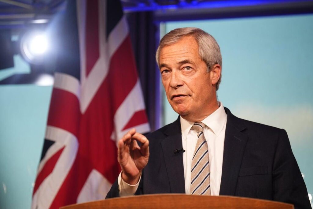 Nigel Farage appoints right-wing anti-abortion theologian as Reform senior adviser