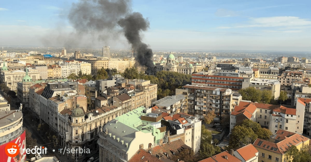 Ćaciland is burning