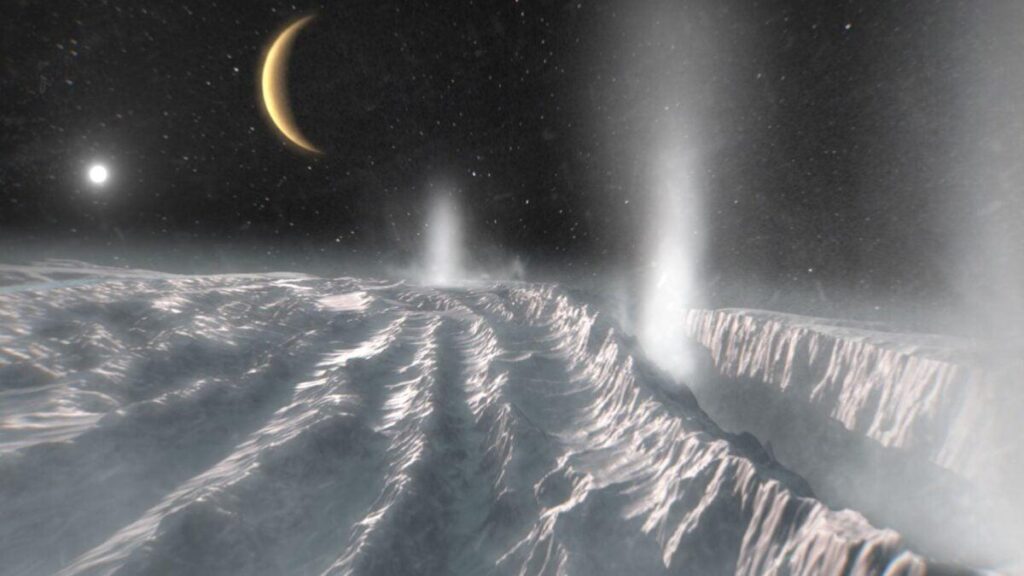 Saturn's Moon Enceladus Hosts Molecules That Suggest Habitability