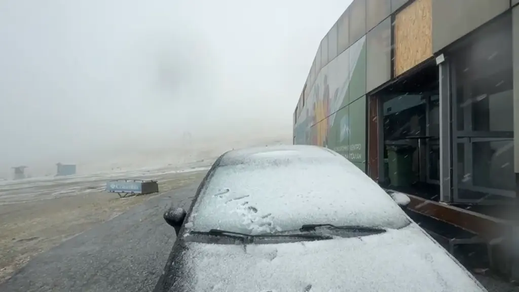 Rare October Snowfall in Greece on October 3, 2025. Credit: Forecast Weather Greece