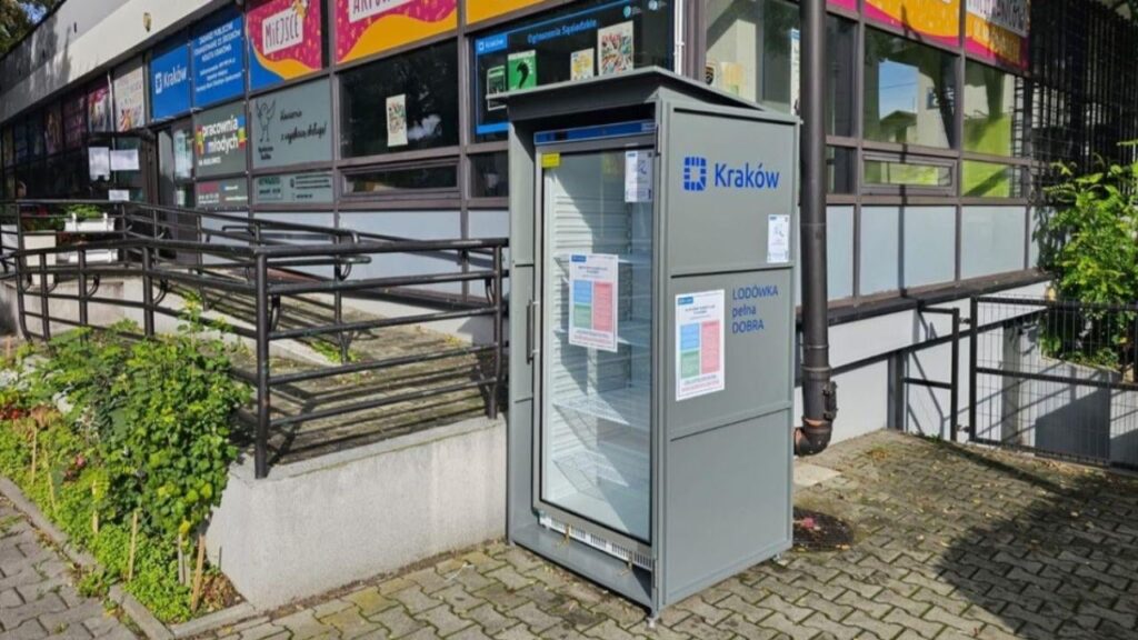 Polish city installs more ‘fridges full of goodness’ with food for poor