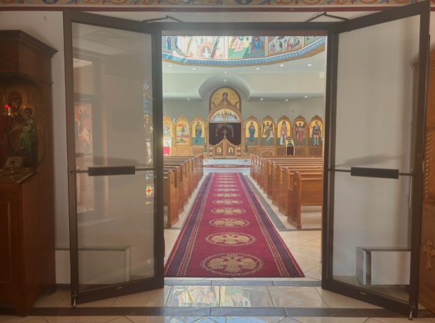Celebrating Greek culture at Media’s “Taste of Greece” Festival – The Knight Crier The interior of St. George Greek Orthodox Church reflects centuries of Byzantine tradition and artistry.