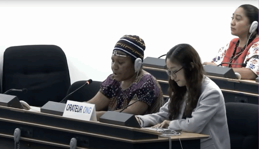 HRC60: Defender calls for genuine partnership in development projects in Papua New Guinea