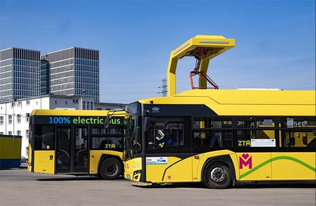 GZM Metropolis in Poland orders 42 Solaris electric buses GZM Metropolis in Poland orders 42 Solaris electric buses