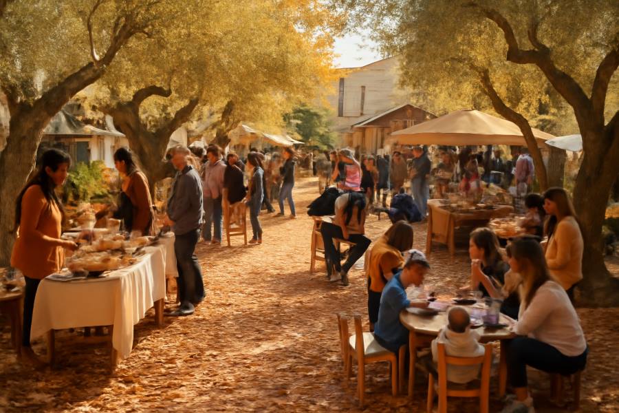 Explore Cyprus’ Solea Valley Market: A Fall Escape in Linou’s Olive Grove Solea valley market