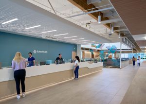 Sutter Heath Santa Clara East lobby check in