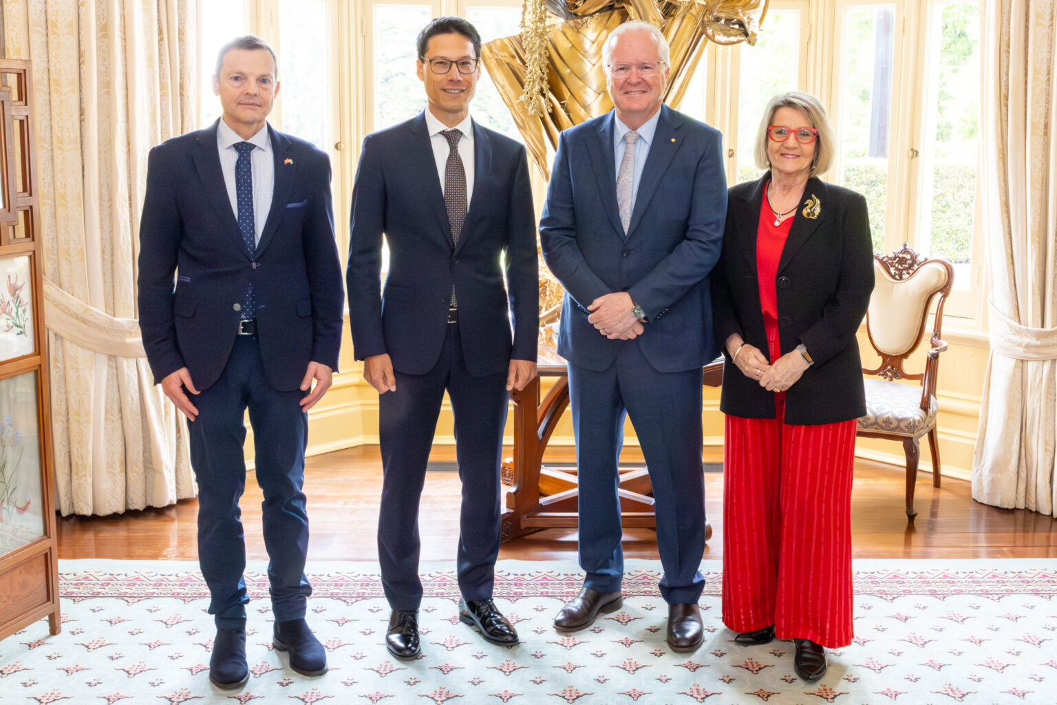 Ambassador of Switzerland arrives in Western Australia