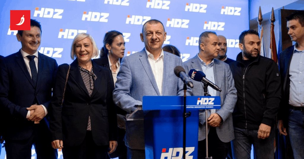 Zagreb's HDZ has a new leader. Mentioned "extreme leftist sect" and "woke ideology"