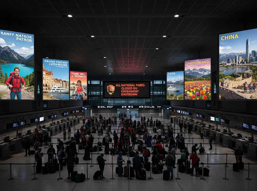 US Government Shutdown Show: America Loses Its Shine as Tourism Crashes, While Canada, Luxembourg, Monaco, Netherlands, Switzerland, China Steal the Global Travel Crown, Big Breaking News for All States