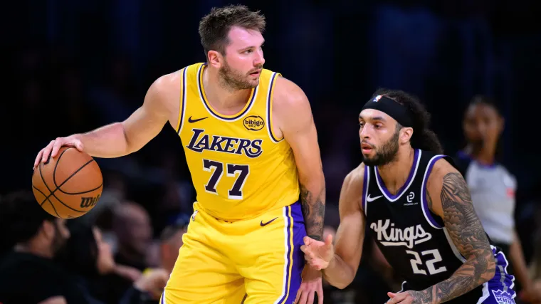Lakers' 7-foot center plans to play with Slovenian national team alongside Luka Doncic image