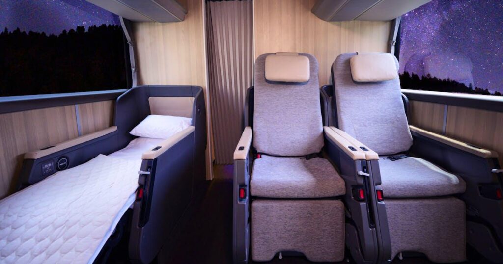 New night bus routes from Zurich - sleep in a reclining seat to your destination