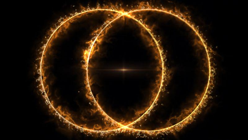 Astronomers discover rare double-ringed odd radio circle in space