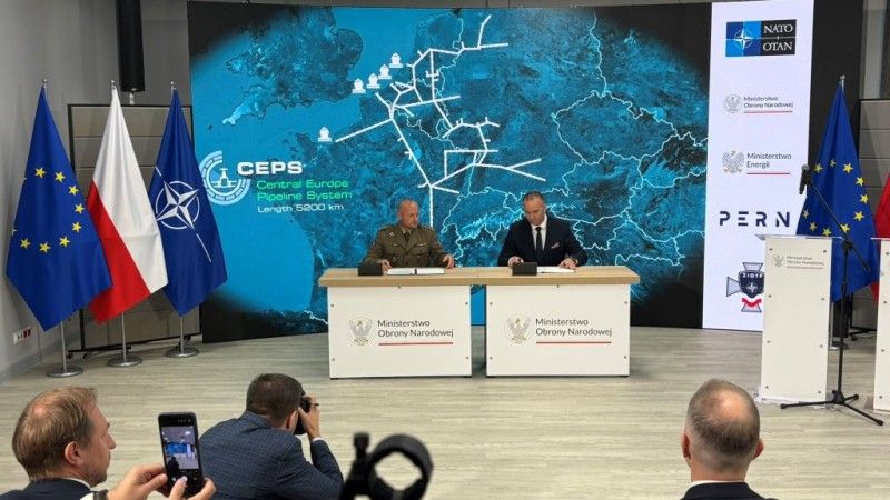 Conclusion of preliminary agreement by an between PERN and NATO.