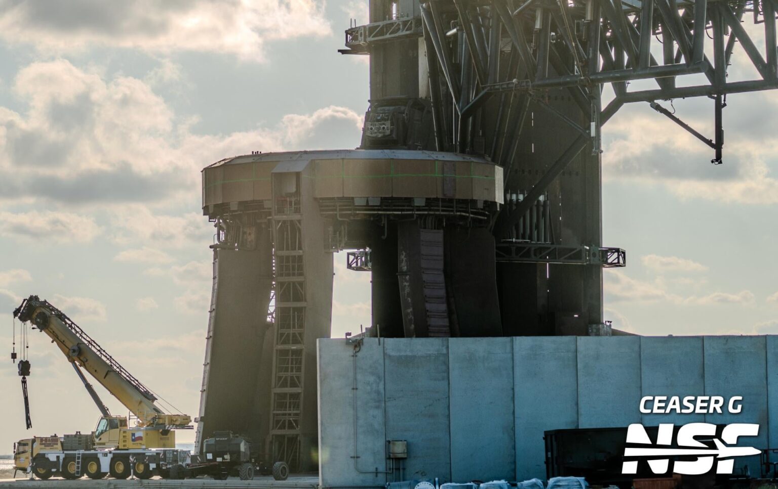 Starbase Pad 1 demolition begins for Next-Gen upgrades - NASASpaceFlight.com