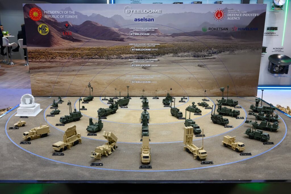 Turkey sees nascent ‘Steel Dome’ as deterrent, export money maker