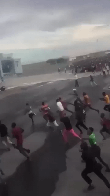 News about the protests in Tanzania, I don't want to create an atmosphere of despair, but it seems like the problem is with us.