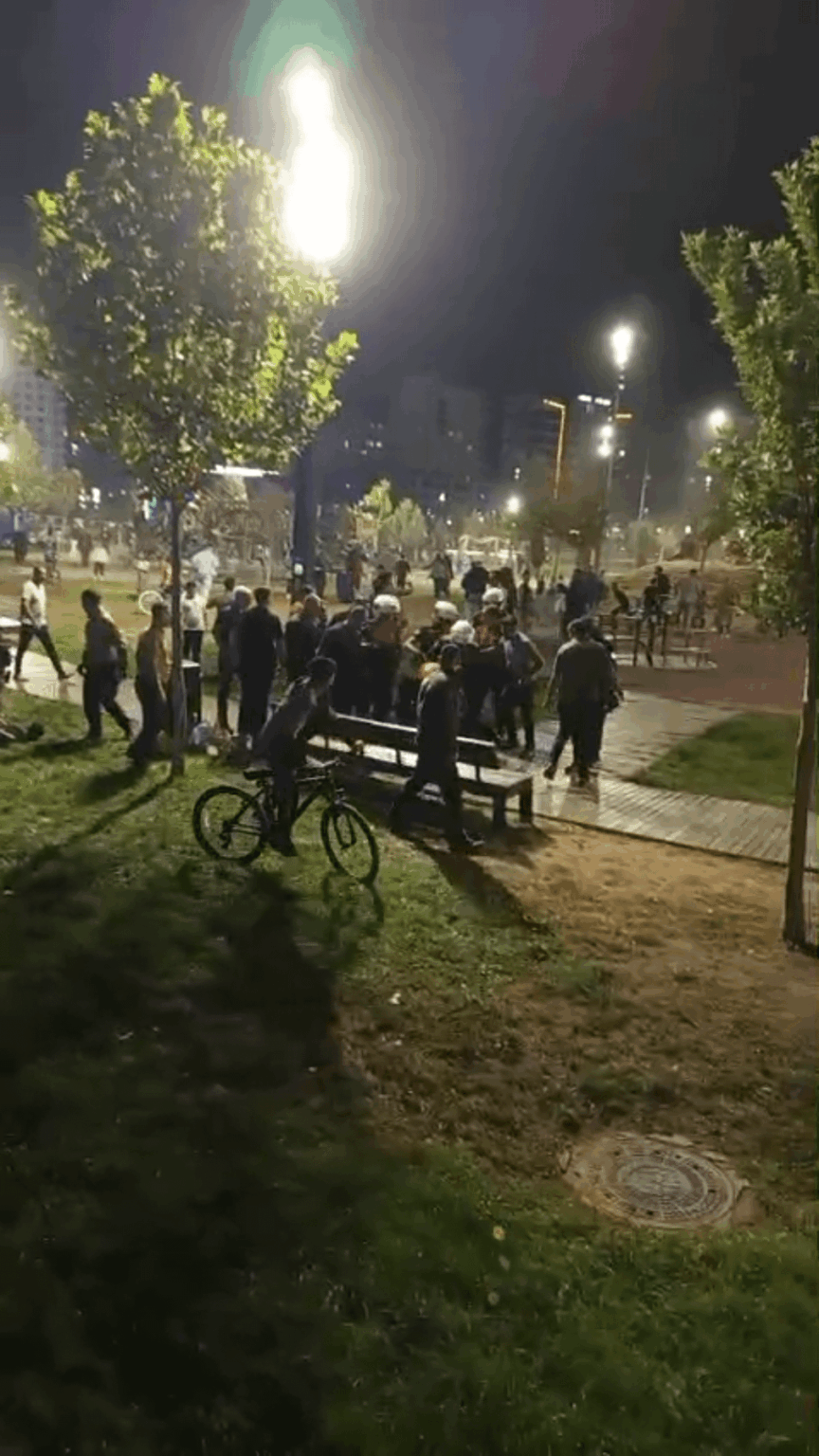 Arrest at a public concert in Malatya