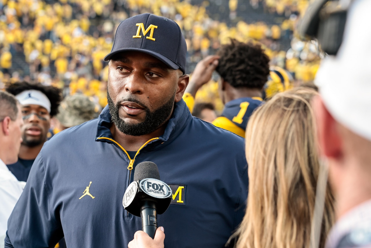 Michigan football hosts Wisconsin