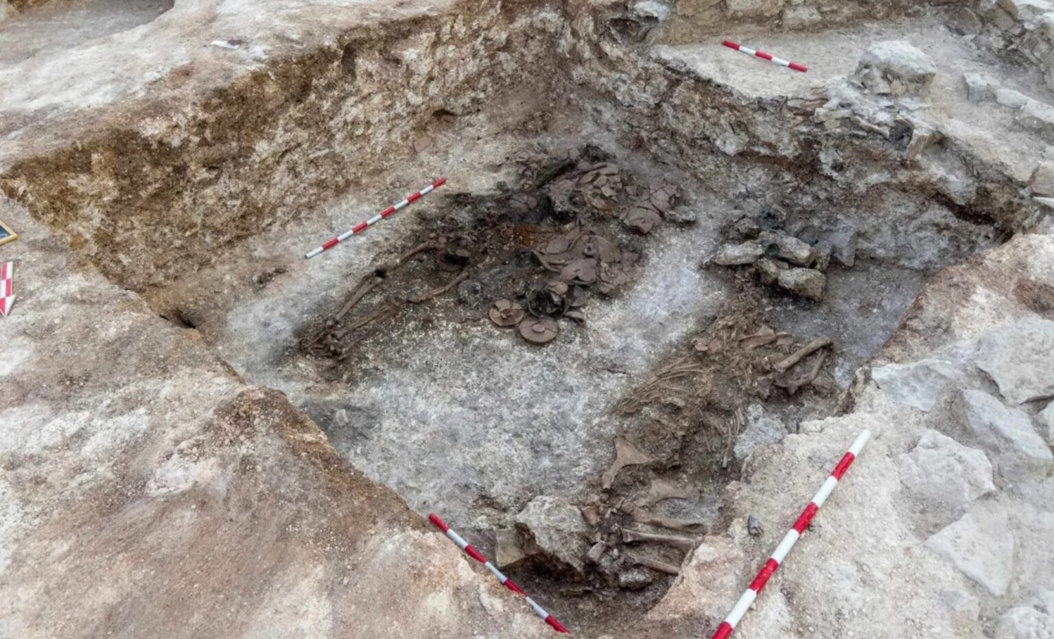 A Tomb With Skeletons In It