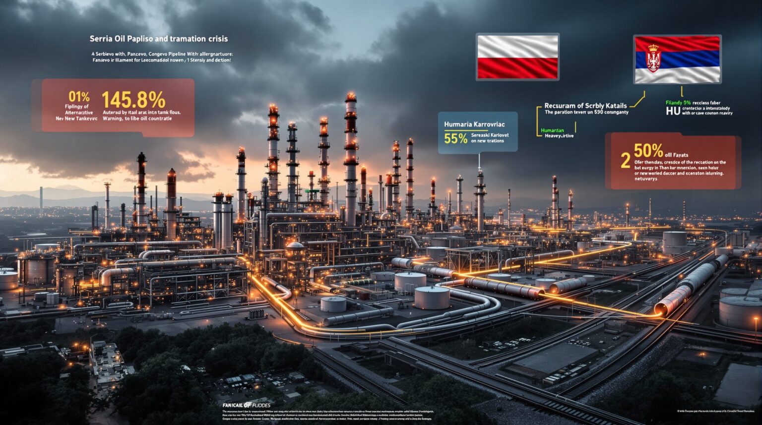 Sanctions Halt Oil Flows to Serbia: Energy Crisis 2025