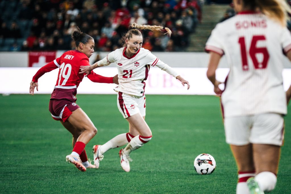 CanWNT fall 1-0 to Switzerland to kick off October window