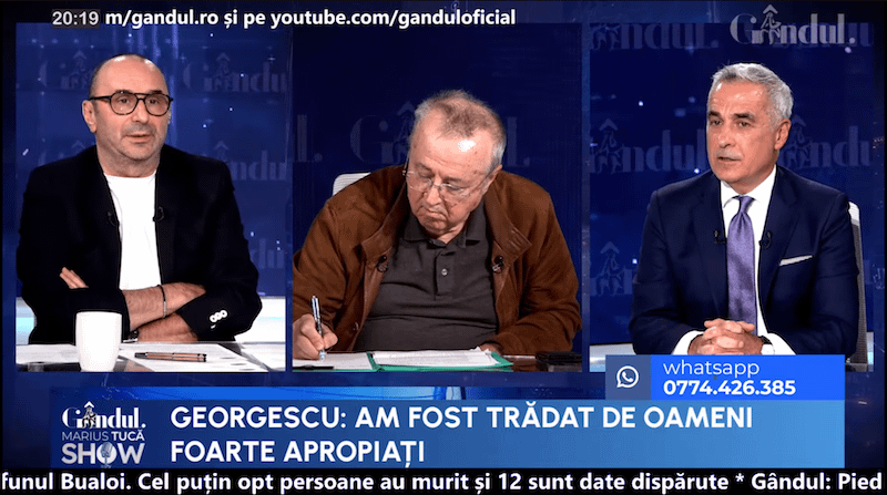 Tucu enters history: the first online show sanctioned for fake news. Cristoiu and Georgescu contributed