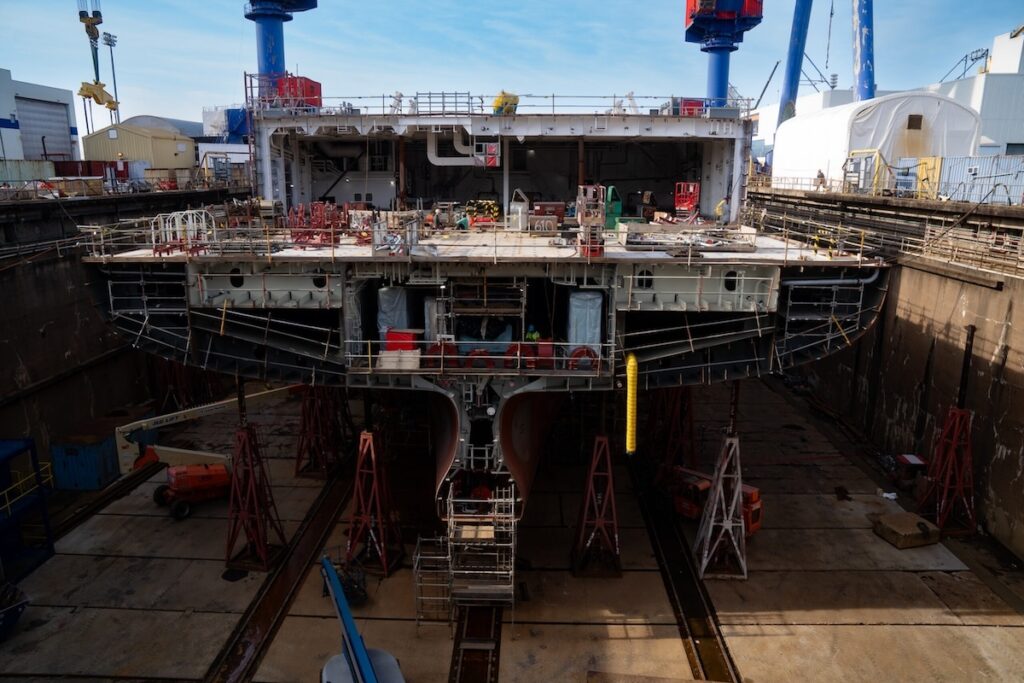 New China sanctions on South Korean company aiding U.S. shipbuilding