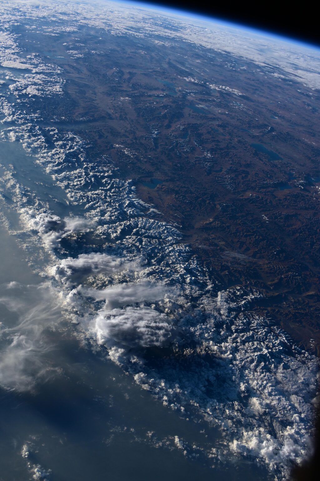 The Himalayas seen from space