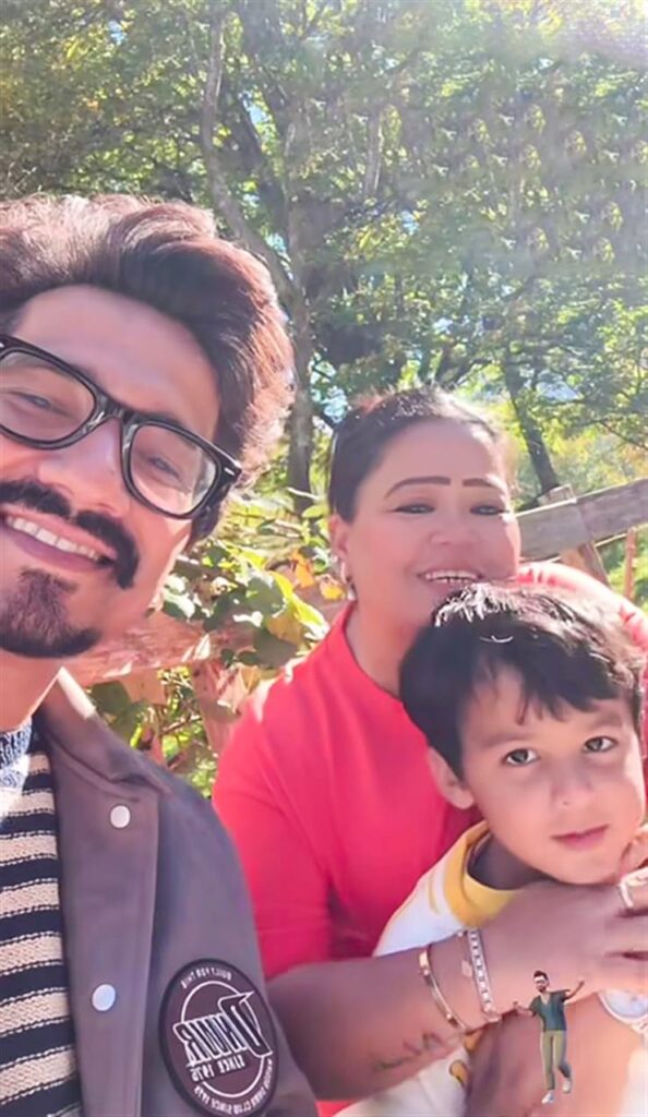 Bharti Singh, Haarsh Limbachiyaa have a gala time in Switzerland with their son, Gola