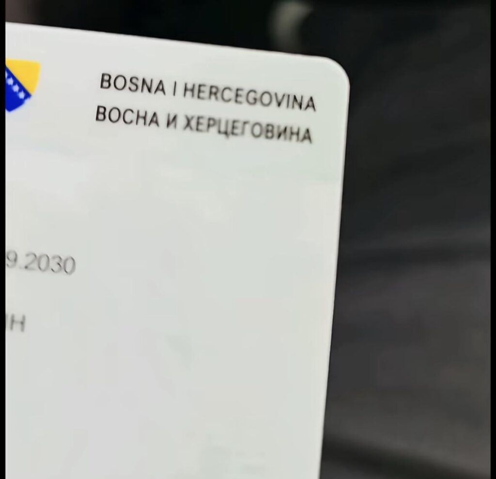 Error on the ID card? B instead of B