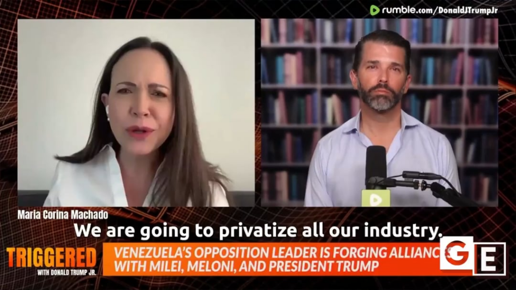 María Corina Machado, Nobel Peace Prize laureate