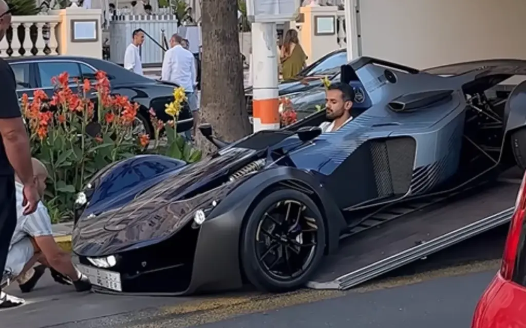 Billionaire pulls up to Monaco in a six-figure BAC Mono with a layout inspired by Formula racing