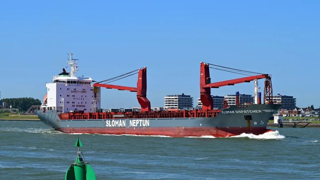 Fire ignites on cargo ship in Spain's Escombreras Port