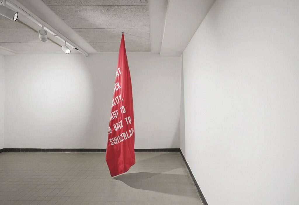 Becoming history without feeling part of it: Driton Selmani's exhibition in Switzerland