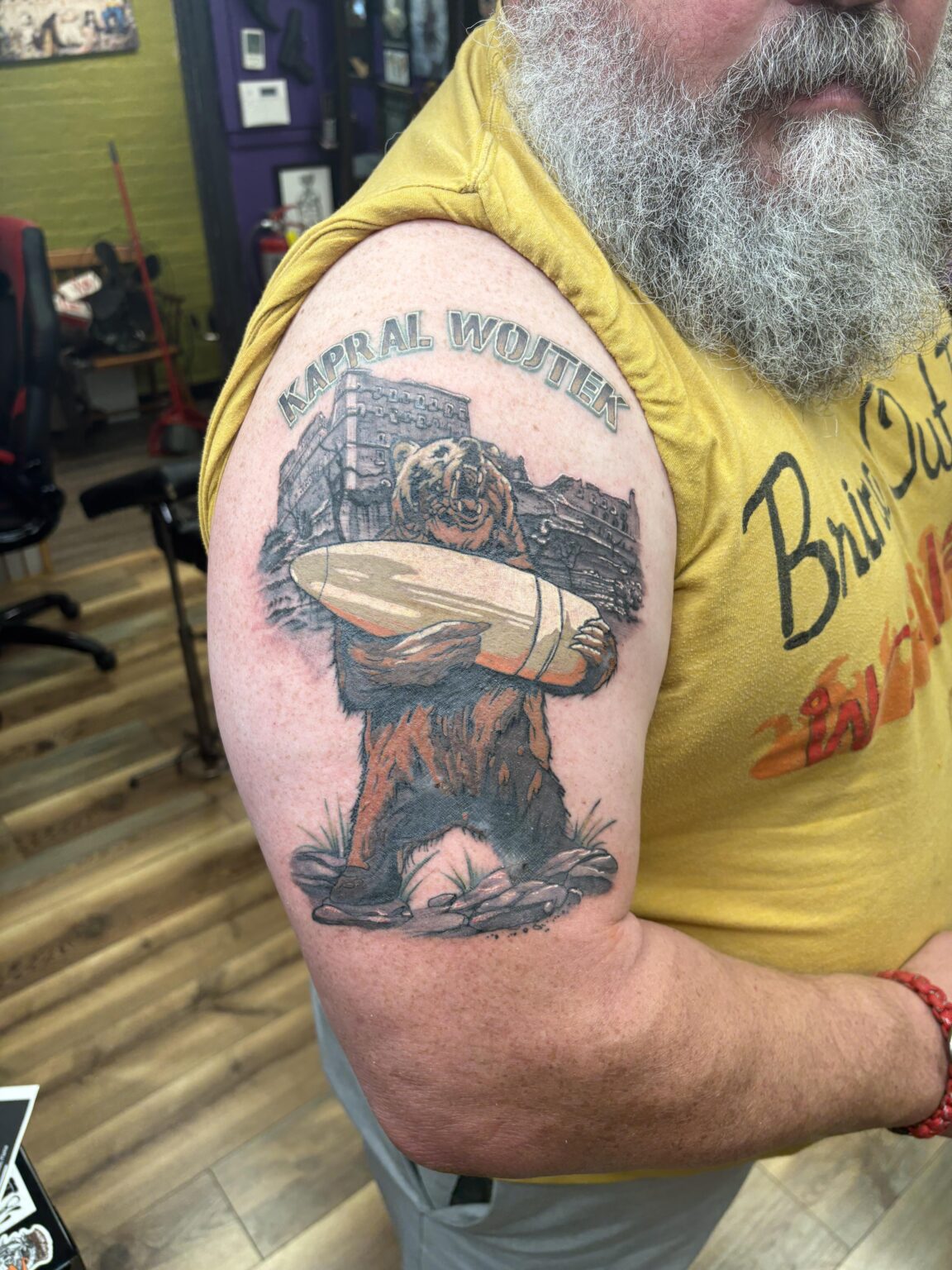 my Wojtek tattoo