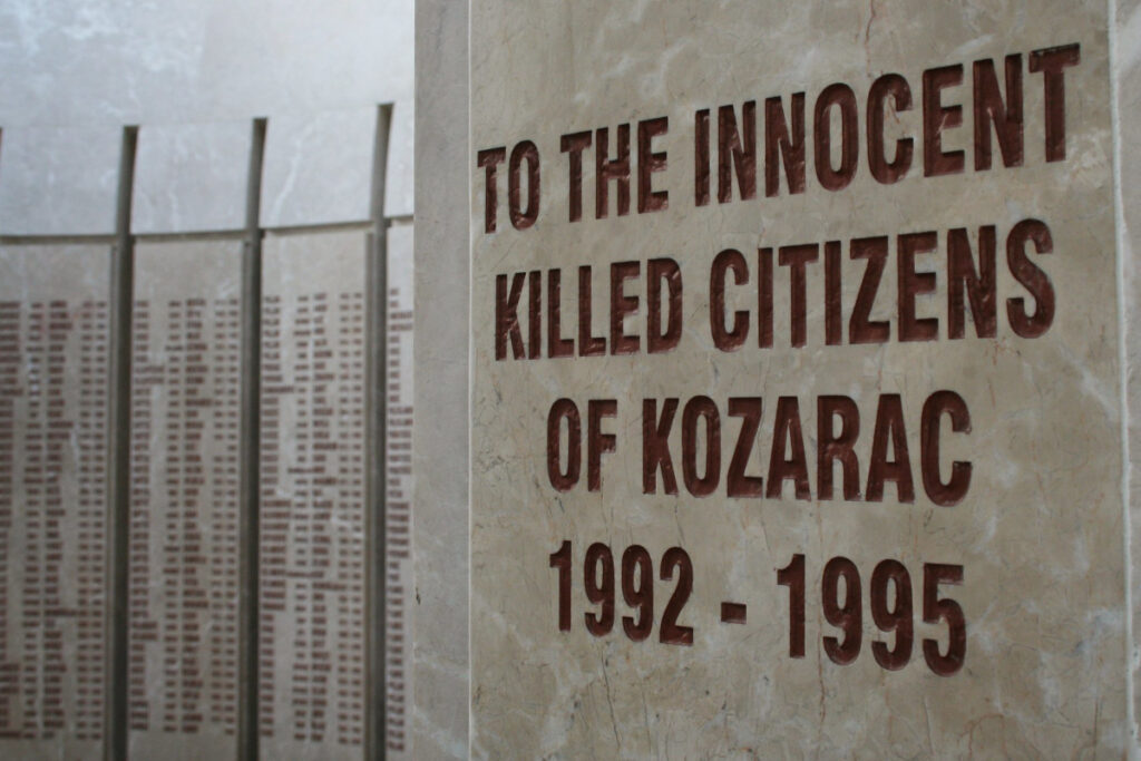 Bosnia and Herzegovina: “a society that has gone through a genocide is more prone to it happening again”