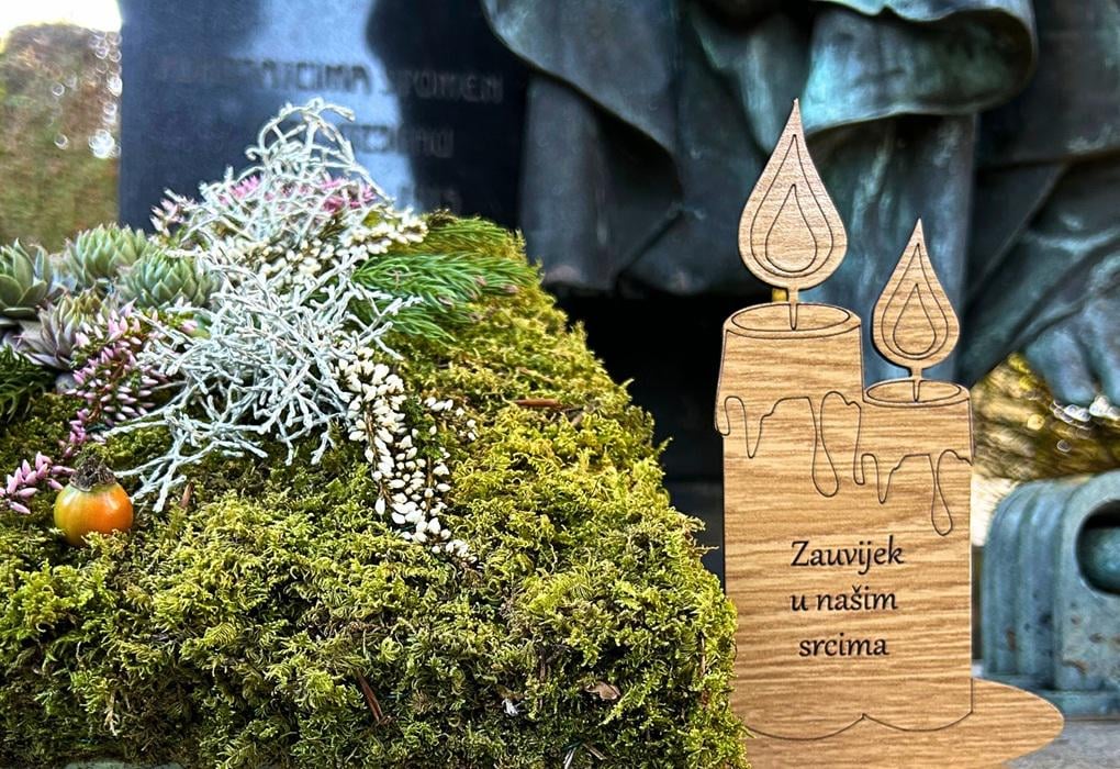 All Saints' Day and All Souls' Day: In Varaždin this year again, no plastic in the cemetery